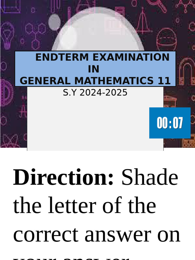 Genmath 11-Endterm2024 | PDF | Interest | Compound Interest