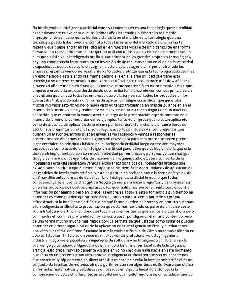 Aplicaciones de IA en la Minería | PDF | Inteligencia artificial ...