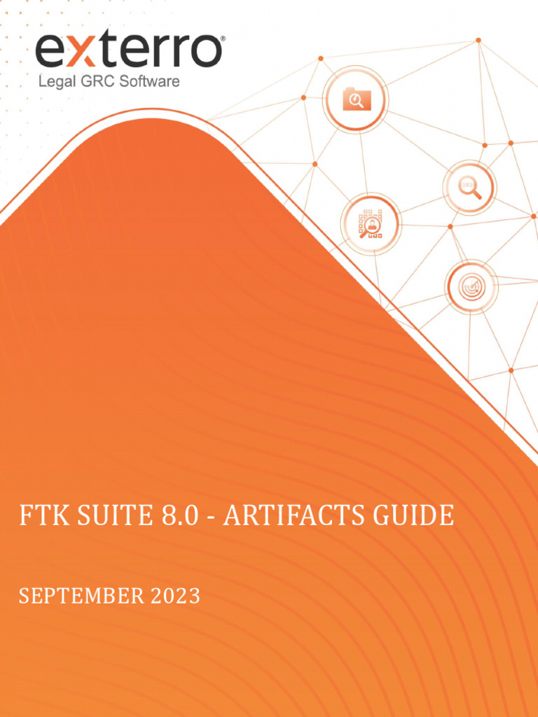 Exterro ftk suite 8 0 artifacts guide pdf computer network mobile app