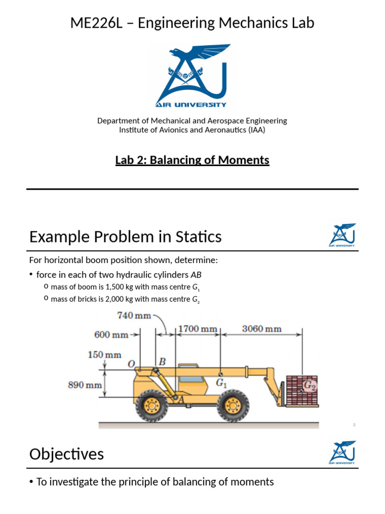Balancing Moments in Engineering Lab | PDF | Lever | Force