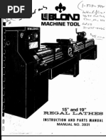 Download LeBlond Manual by Andrew Bianca SN81229965 doc pdf