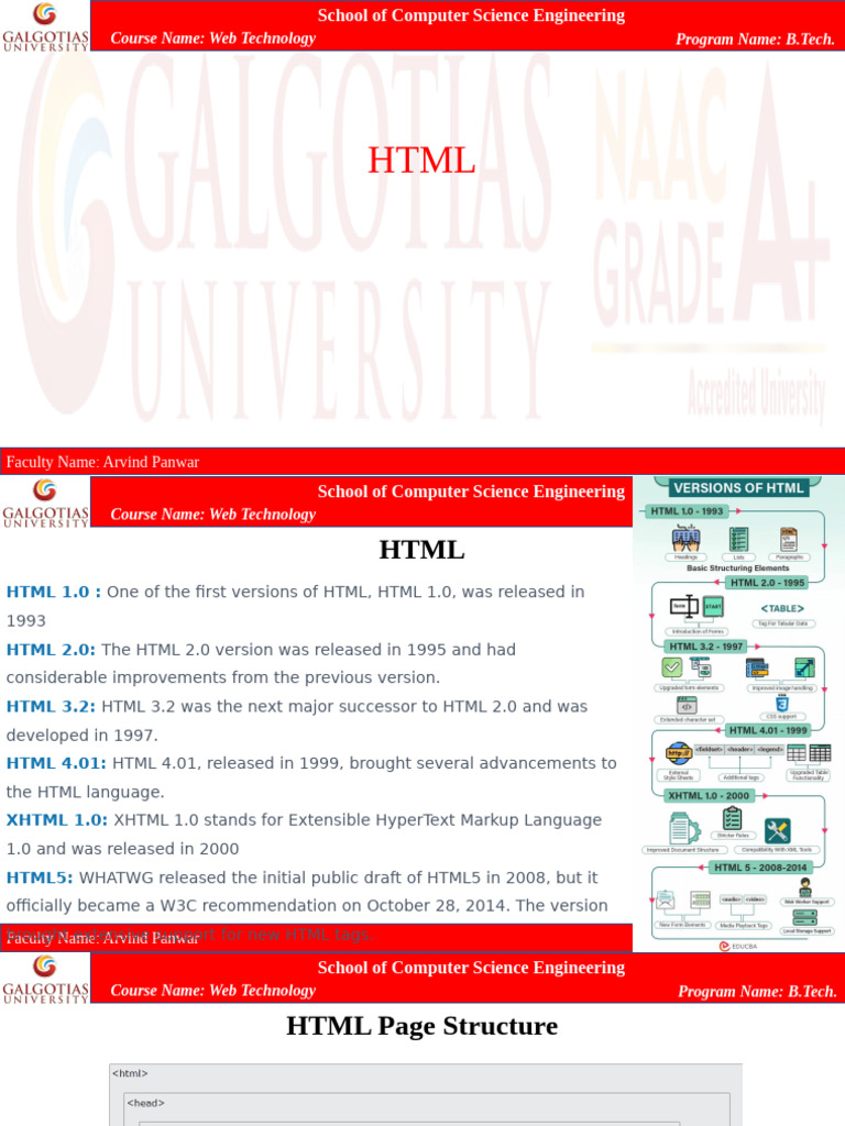 Lecture 3 | PDF | Html | Html Element
