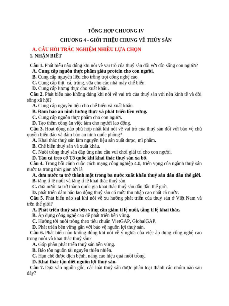 T NG H P Chương Iv | PDF