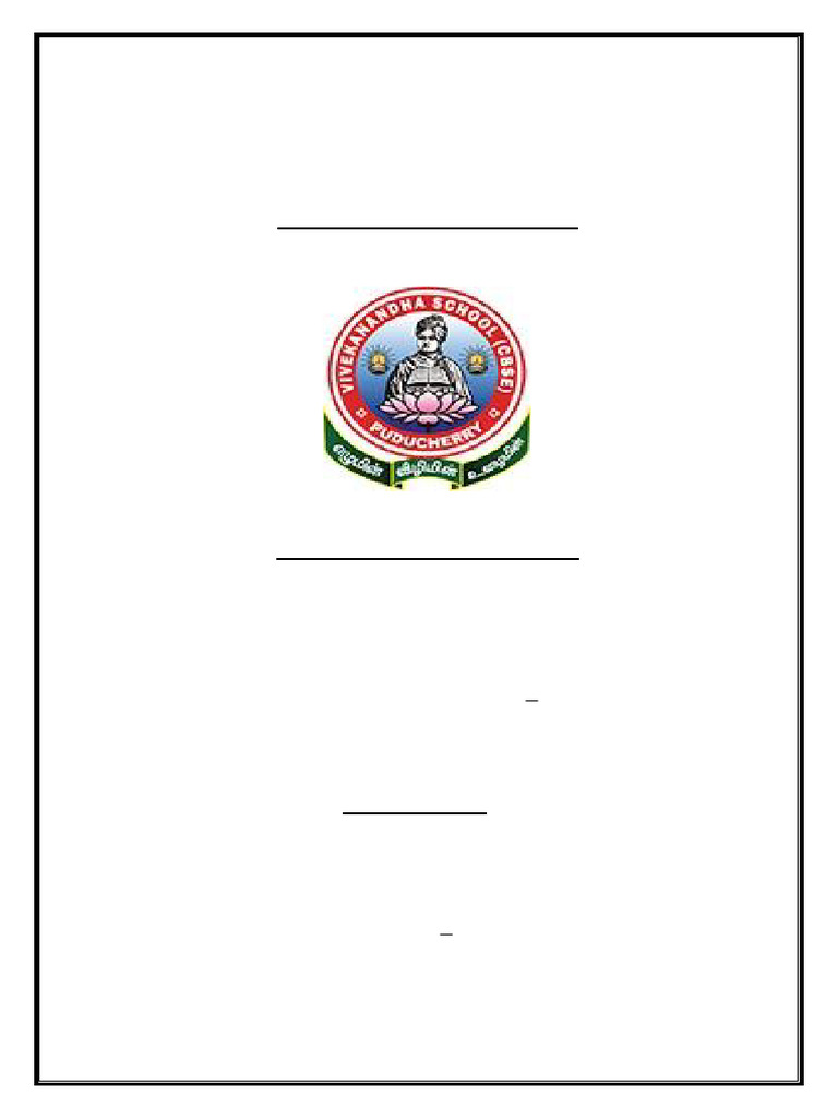 PROJECT FIRST PAGE1[1] | PDF