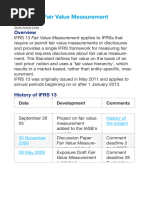 IFRS 13: Fair Value Measurement Guide | PDF | Fair Value | Valuation ...