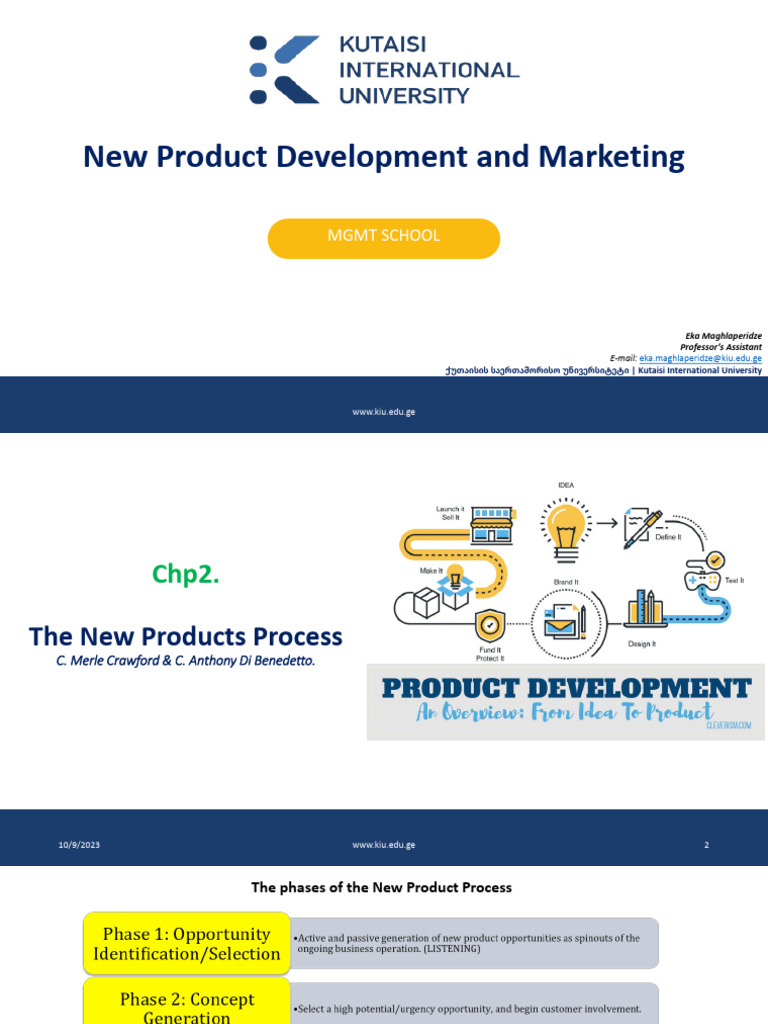 New Product Development Process Guide | PDF | New Product Development ...