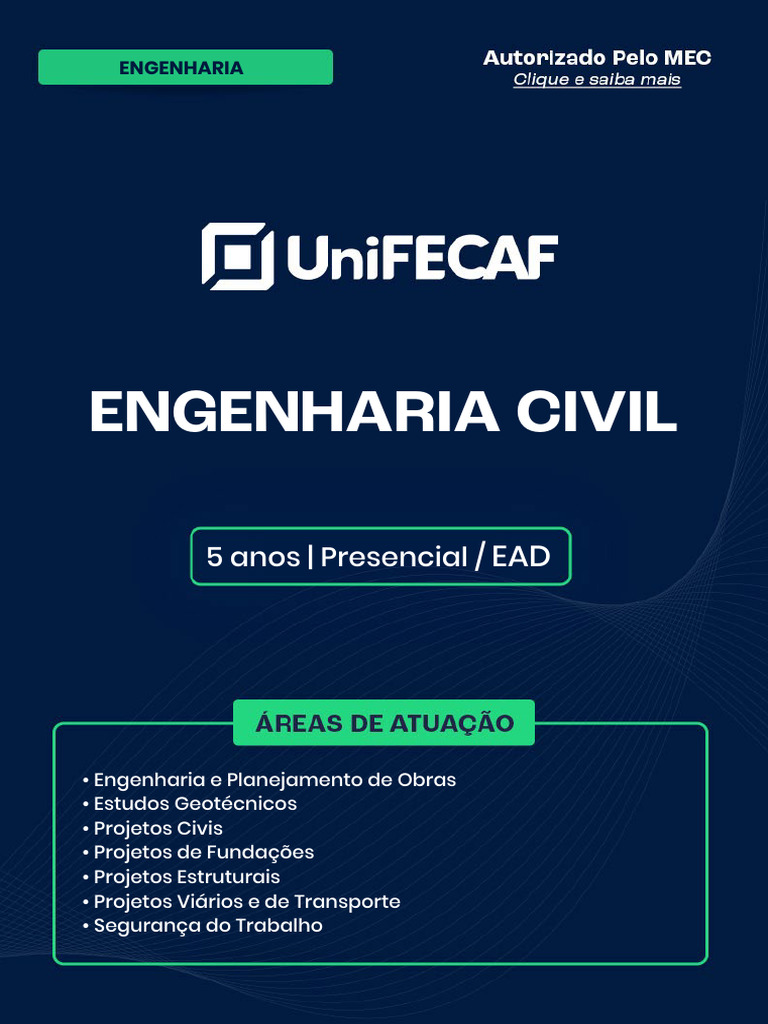 Engenharia Civil EAD: Cursos e Atividades | PDF | Engenharia Civil ...