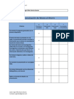 Autoevaluacion Manos Al Ahorro de Agni Otto Garcia Garcia