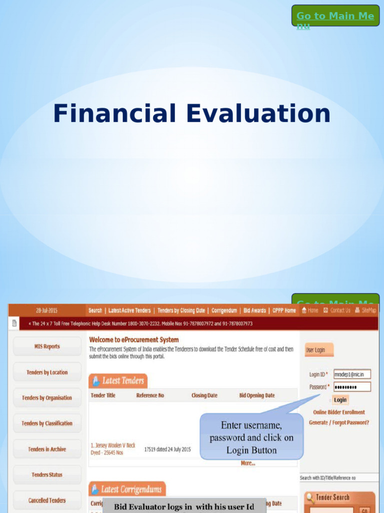 Financial Evaluation | PDF