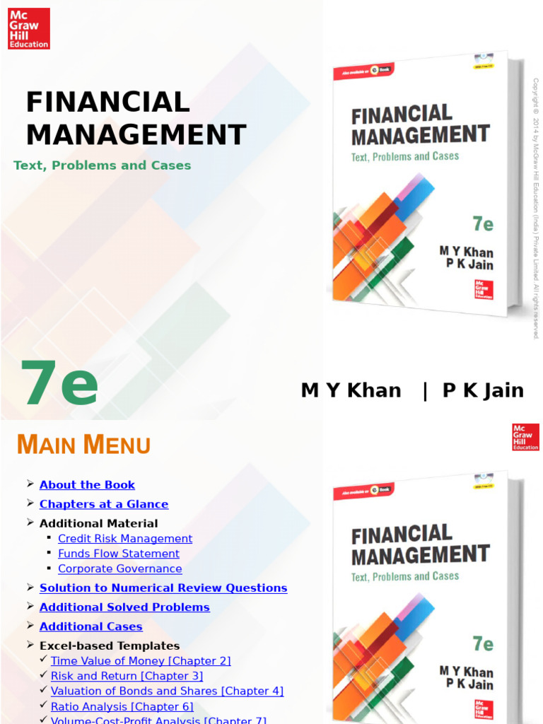 Financial Management Text & Cases 7e | PDF