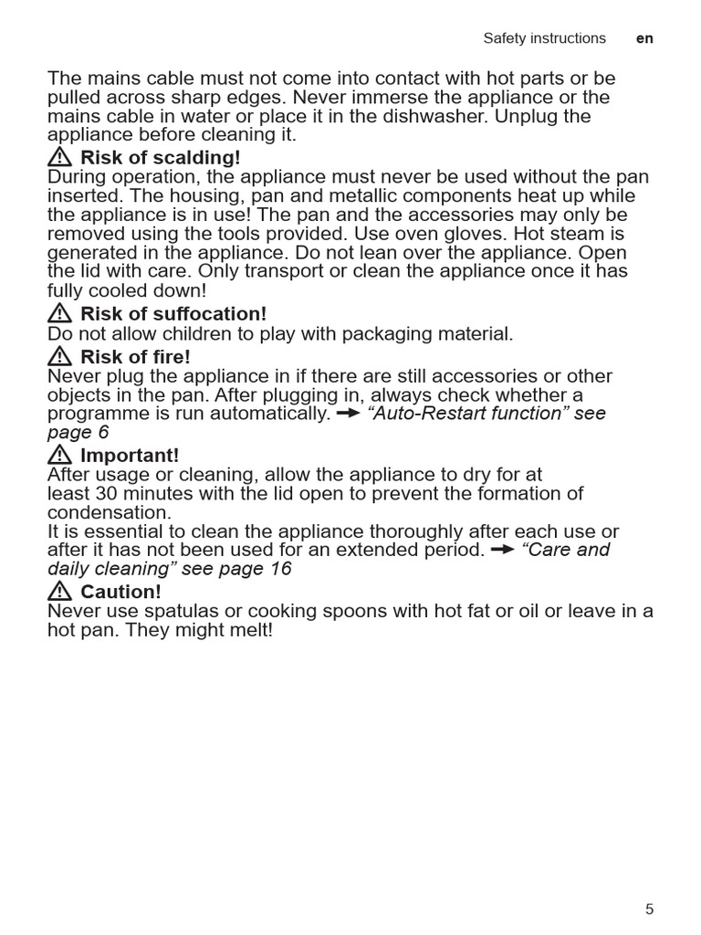 Essential Safety Instructions for Appliances | PDF
