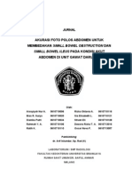 Akurasi Foto Polos Abdomen Untuk Membedakan Small Bowel Obstruction Dan Small Bowel Ileus Pada Kondisi Akut Abdomen Di Unit Gawat Darurat