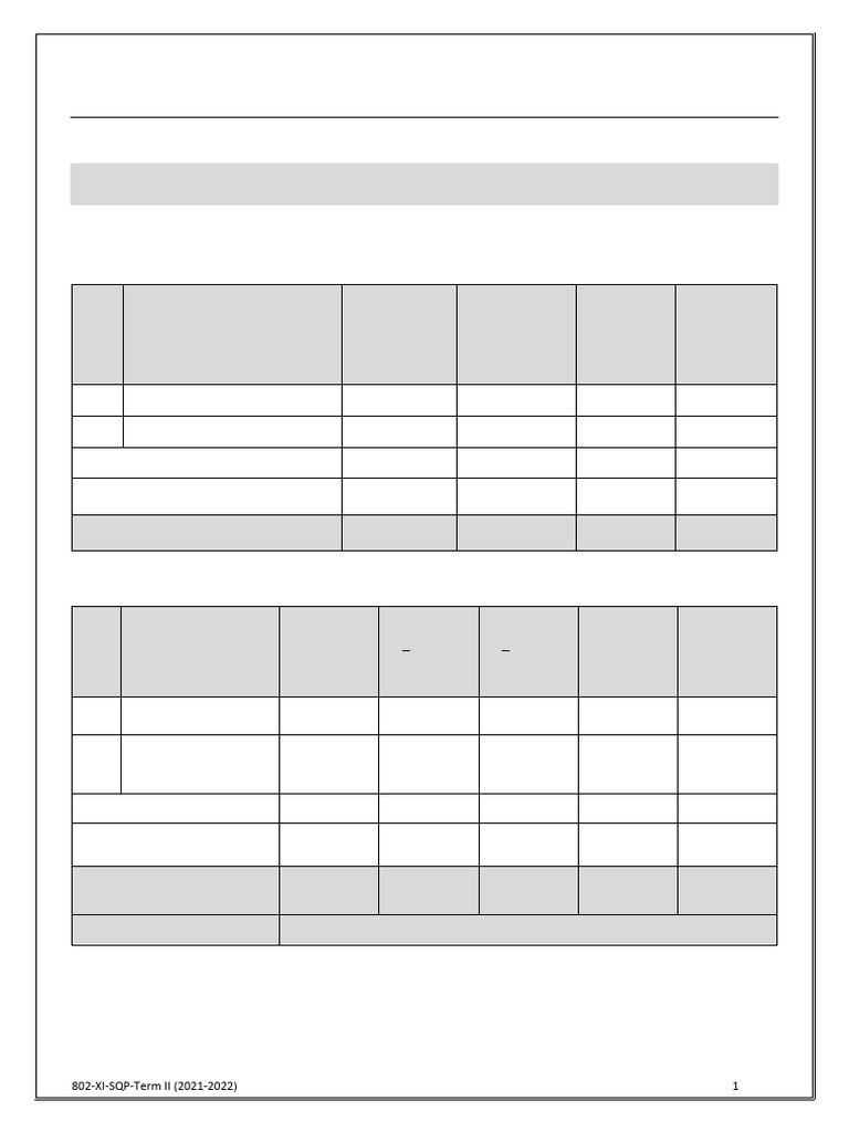 CBSE Class XI Term II Sample Paper 802 | PDF | Computer Programming ...