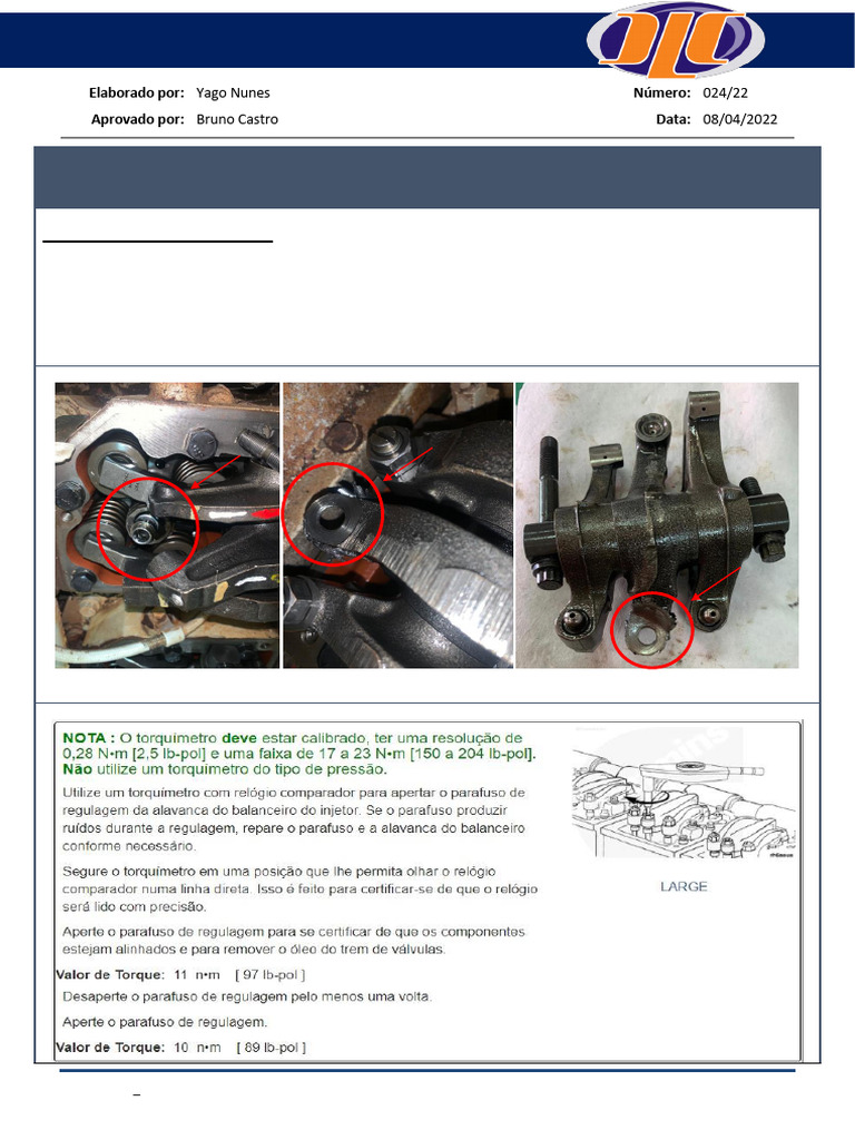 Ajuste De Válvulas E Injetores Cummins Pdf 