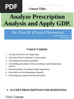 Endorsing FP10MDA Prescriptions Guide | PDF | Medical Prescription ...
