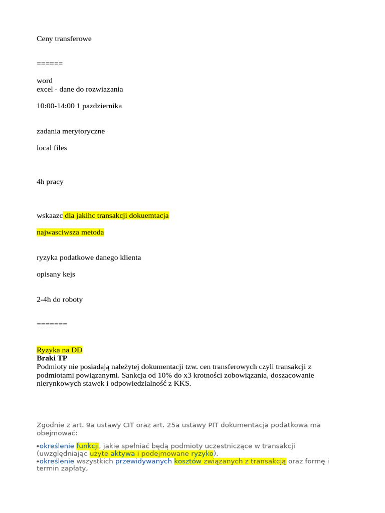 TP Case Preparation | PDF