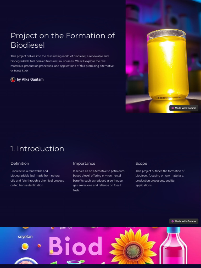 Biodiesel Production and Applications Guide | PDF | Biodiesel ...