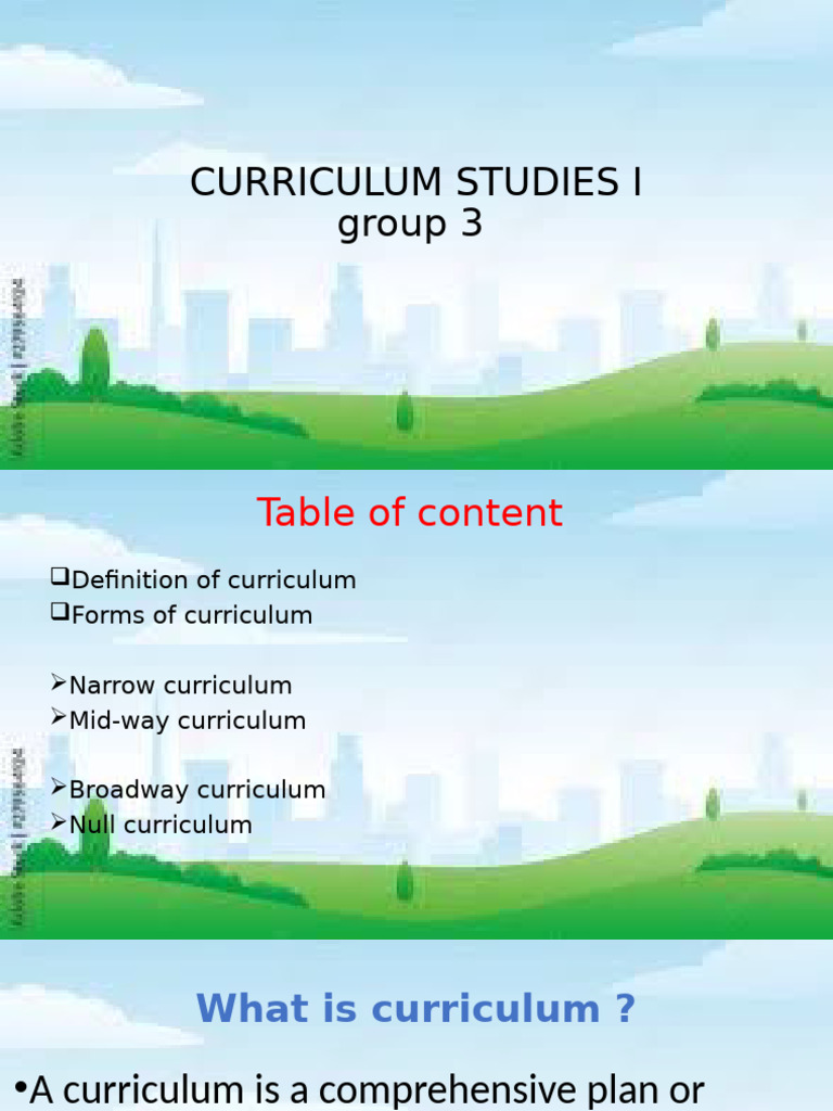 Understanding Curriculum Types and Features | PDF | Curriculum ...