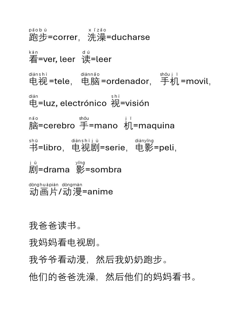 CLASE Mandarin 5 | PDF