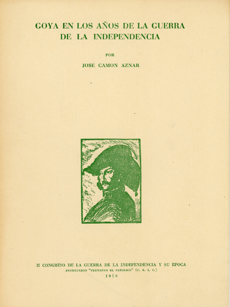 Goya y la Guerra de la Independencia | PDF | Francisco Goya | Pinturas