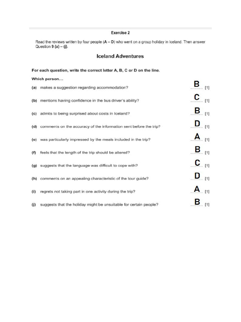 (12254) Comprehension Ex2 Questions | PDF