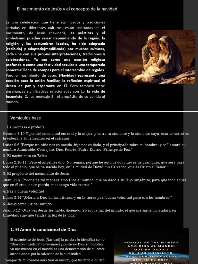 Significado del Nacimiento de Jesús | PDF | Natividad De Jesus | Jesús
