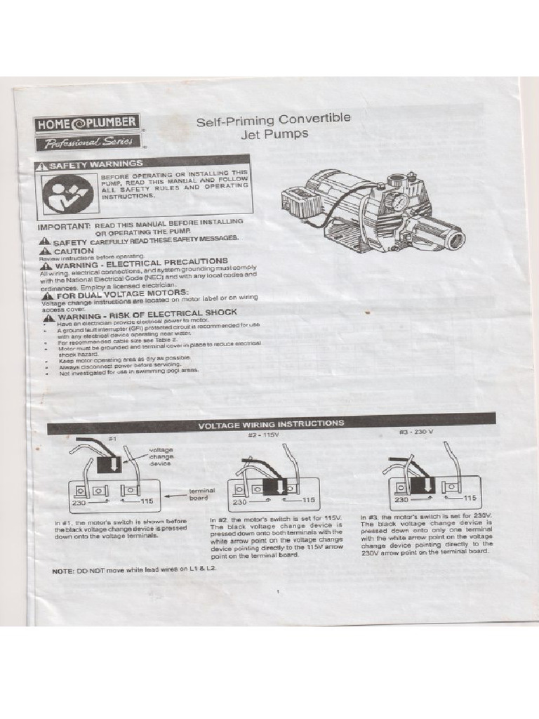 Self Priming Pumps | PDF