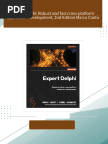 [FREE PDF sample] Expert Delphi: Robust and fast cross-platform application development, 2nd Edition Marco Cantù ebooks