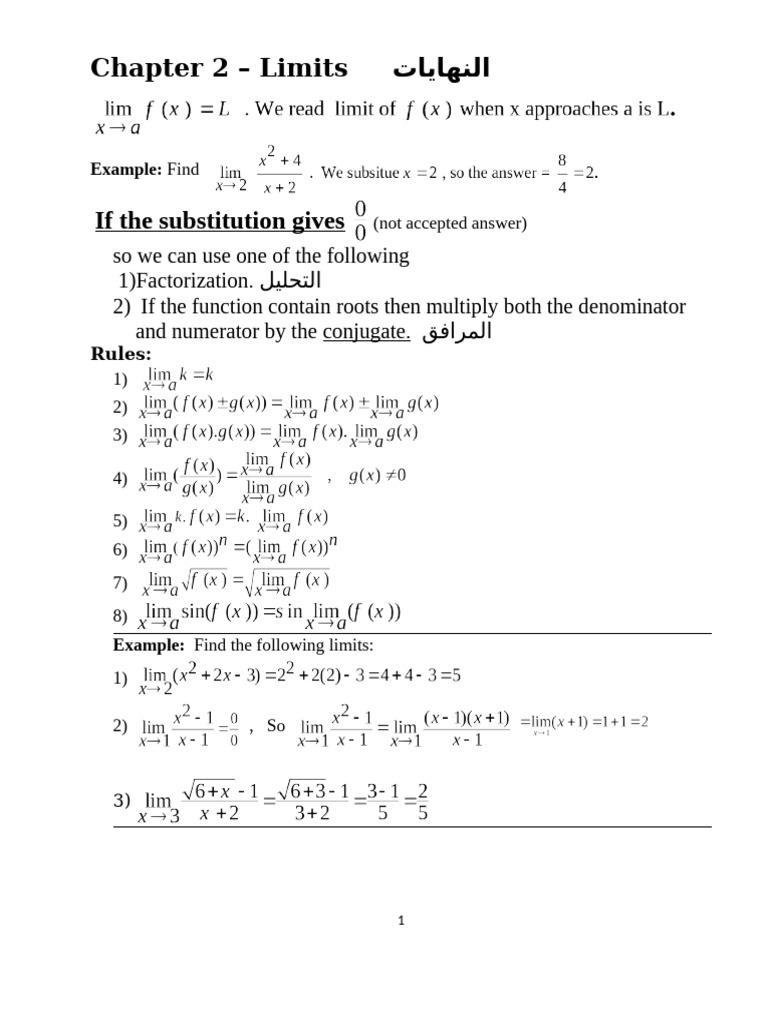 All Limits | PDF | Asymptote | Combinatorics