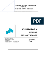 Soldaduras y Pernos 2