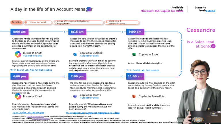 Microsoft Copilot Day In The Life Account Manager Pdf Software