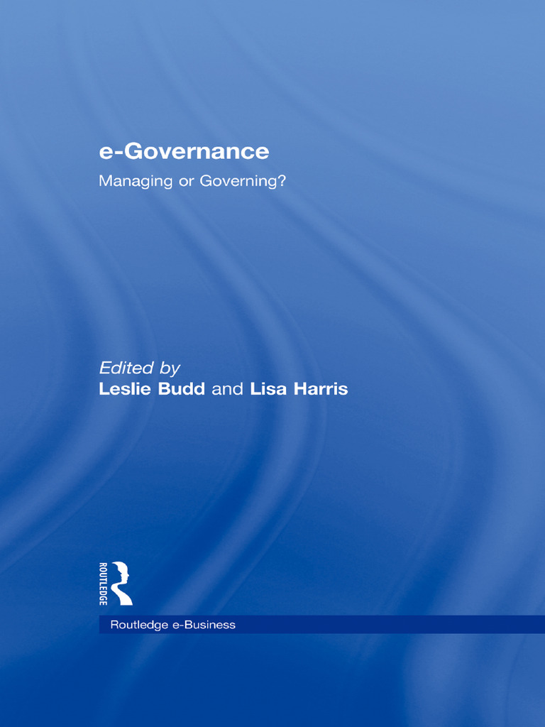 E-Governance 24 12 14 07 24 34 | PDF | Governance | E Government