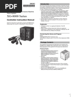XG-X2000 Series: Controller Instruction Manual | PDF | Usb | Electrical ...