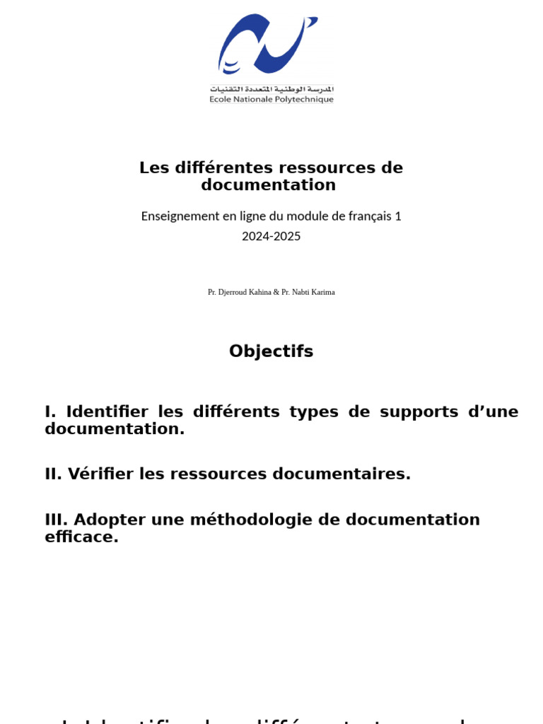 Ressources Documentaires en Ligne | PDF | Crédibilité | Informations
