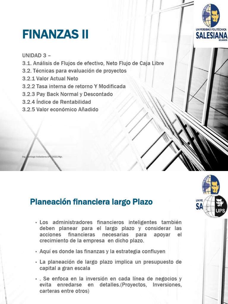 Iii Finanzas Ii 2024 | PDF | Tasa interna de retorno | Economias