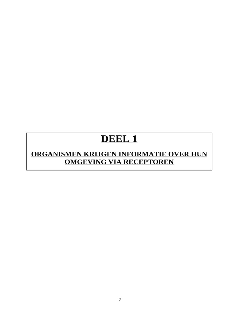 Cursus Het Oog - Bio 3 1u (1) Ingevuld | PDF