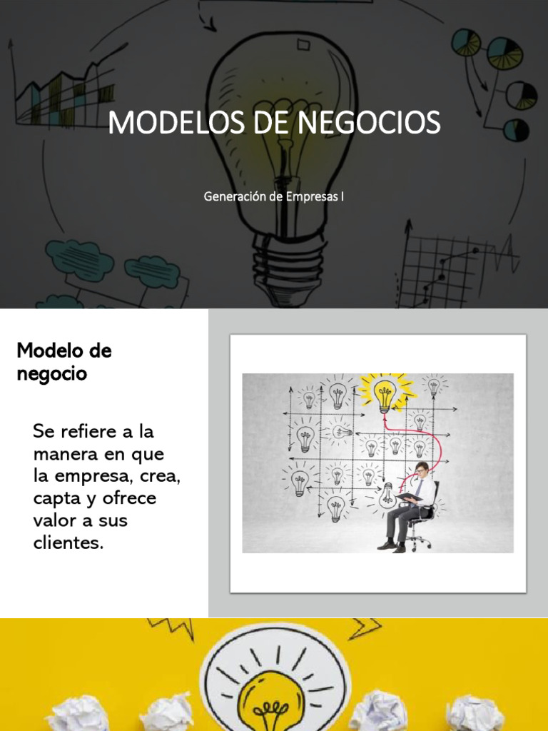 Tipos de Modelos de Negocios Modernos | PDF | Business | Modelo de negocio
