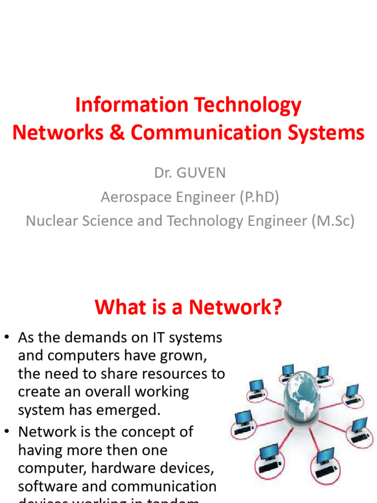 Overview of Computer Networking Systems | PDF | Computer Network ...