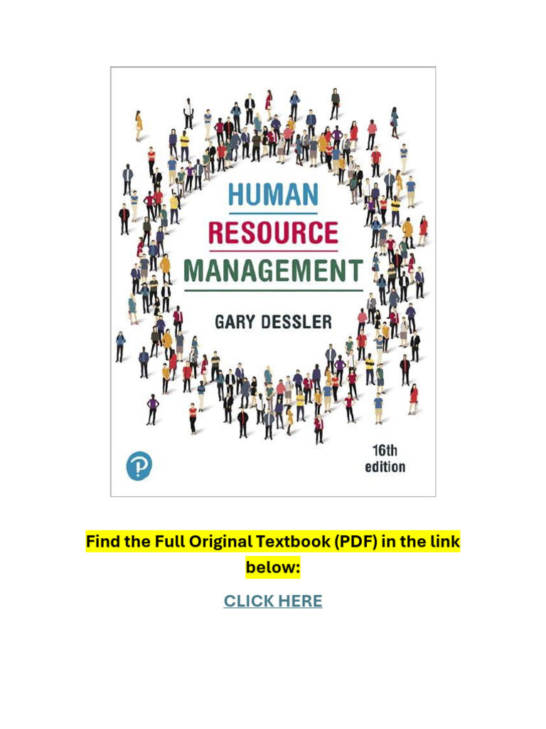 Human Resource Management Overview Pdf Cost Of Living Recruitment
