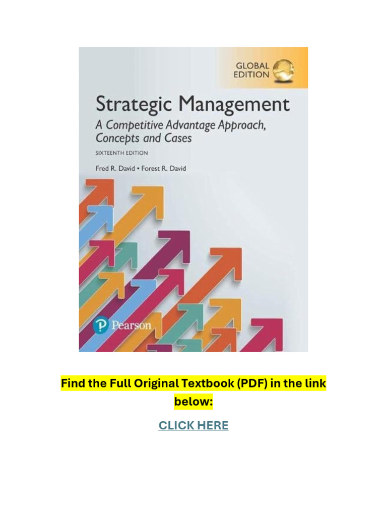 STRATEGIC MANAGEMENT A COMPETITIVE ADVANTAGE APPROACH CONCEPTS AND CASES 16TH EDITION PDF visual data 8