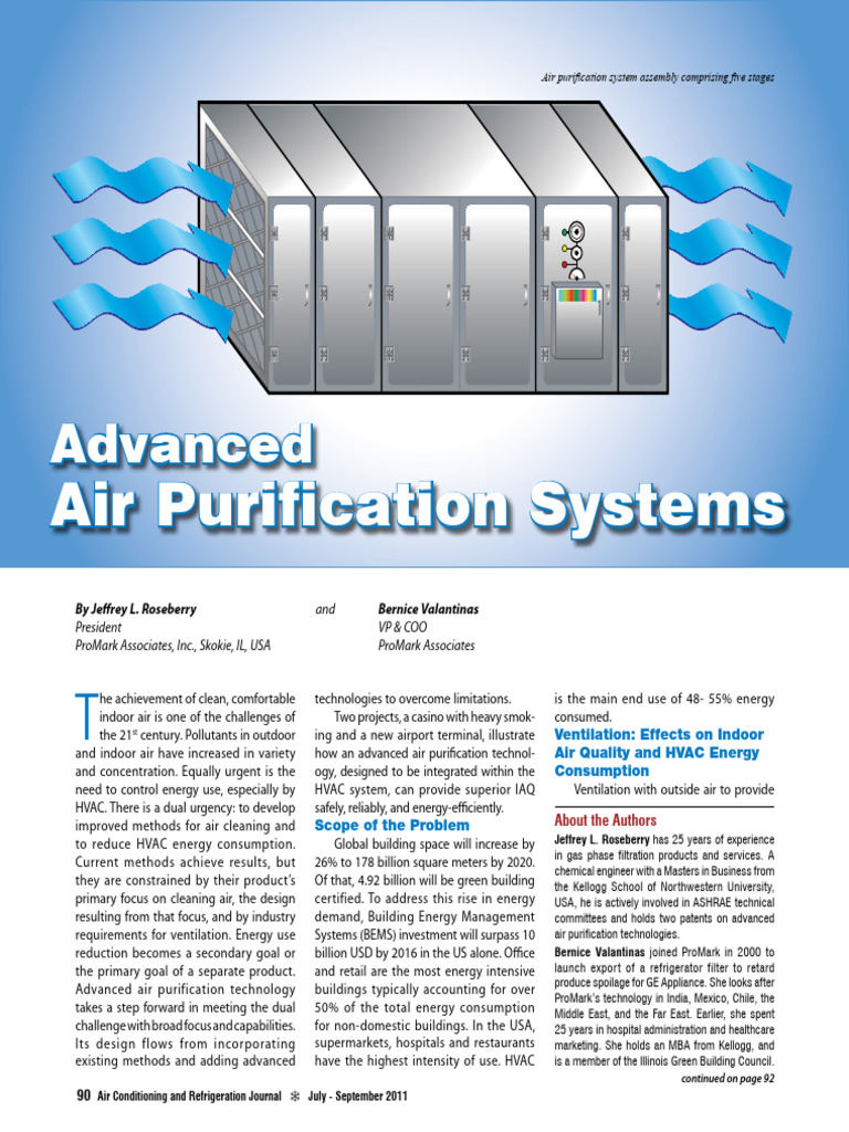 Advanced Air Purification Systems Explained | PDF | Ventilation ...