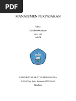 Download Manajemen Perpajakan by Devi Dwi Octafianti SEMAk Ak SN81243994 doc pdf