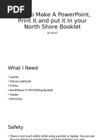 Create a Booklet in PowerPoint | PDF