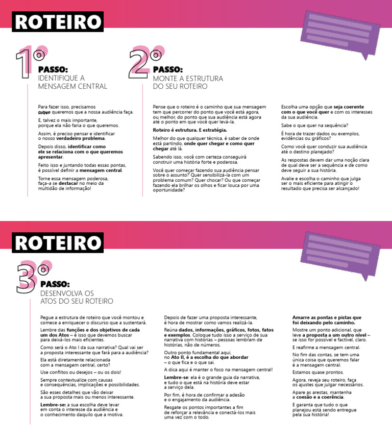 Como Criar um Roteiro Eficiente | PDF | Narrativa | Roteiro