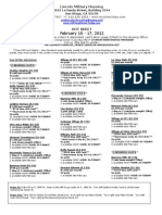 HotSheet February 10 - 17, 2012