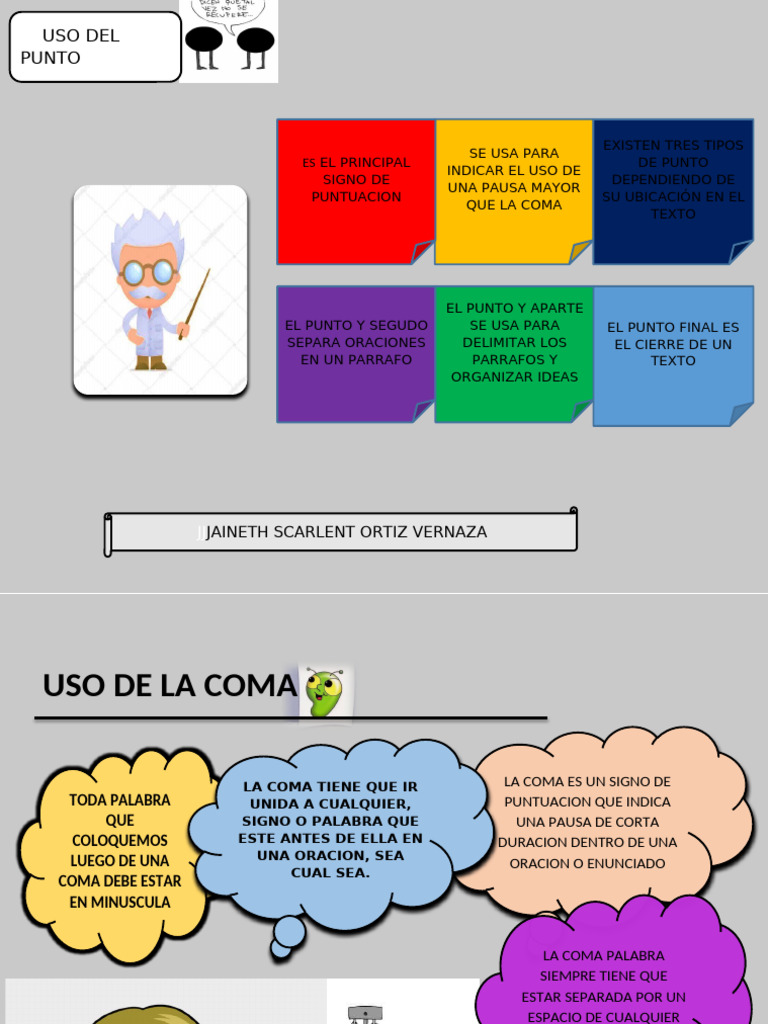 Uso del Punto y la Coma en Puntuación | PDF