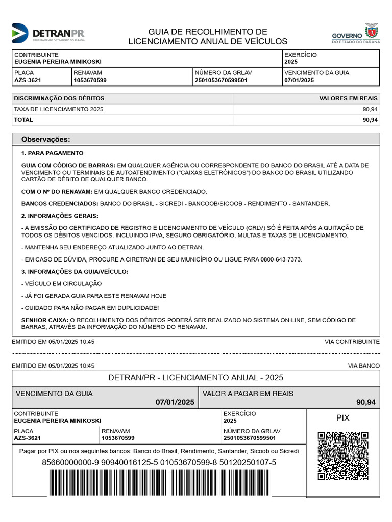 Guia Licenciamento 1 | PDF