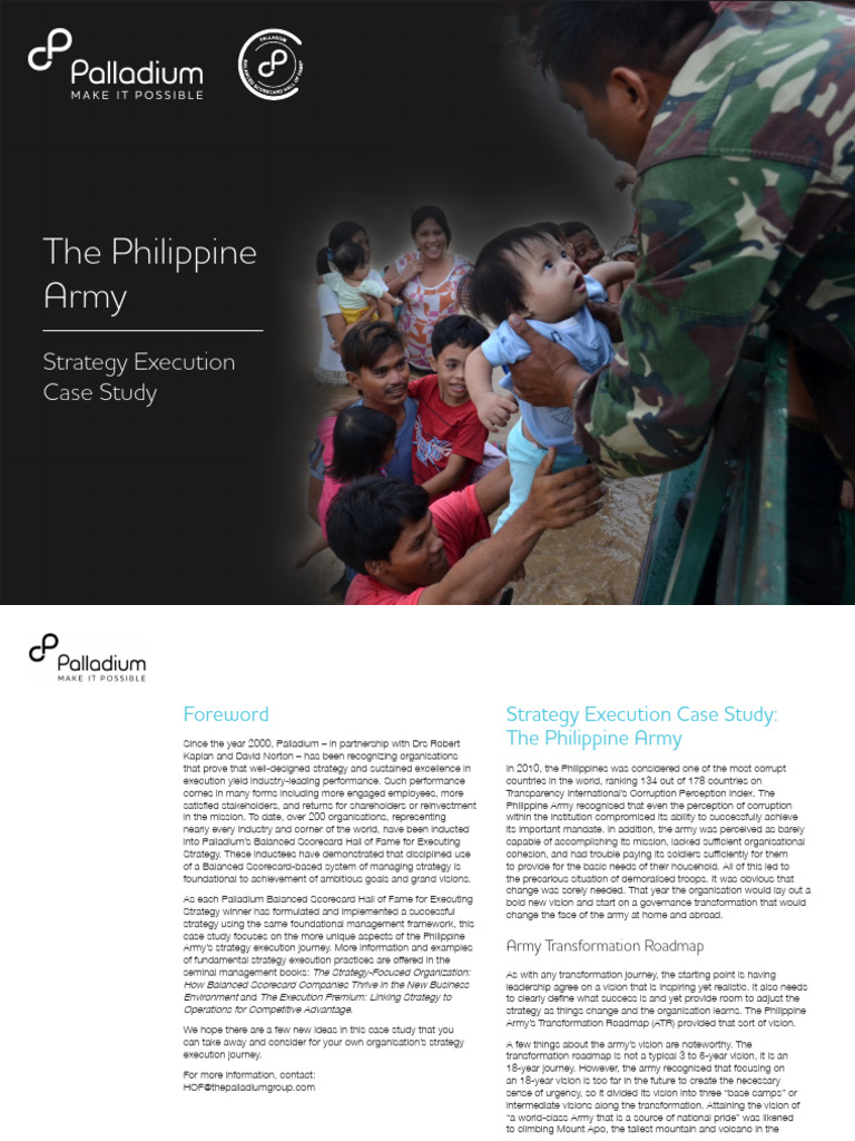 Philippine Army (Online Version) | PDF | Strategic Management | Governance
