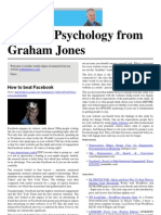 Internet Psychology From Graham Jones