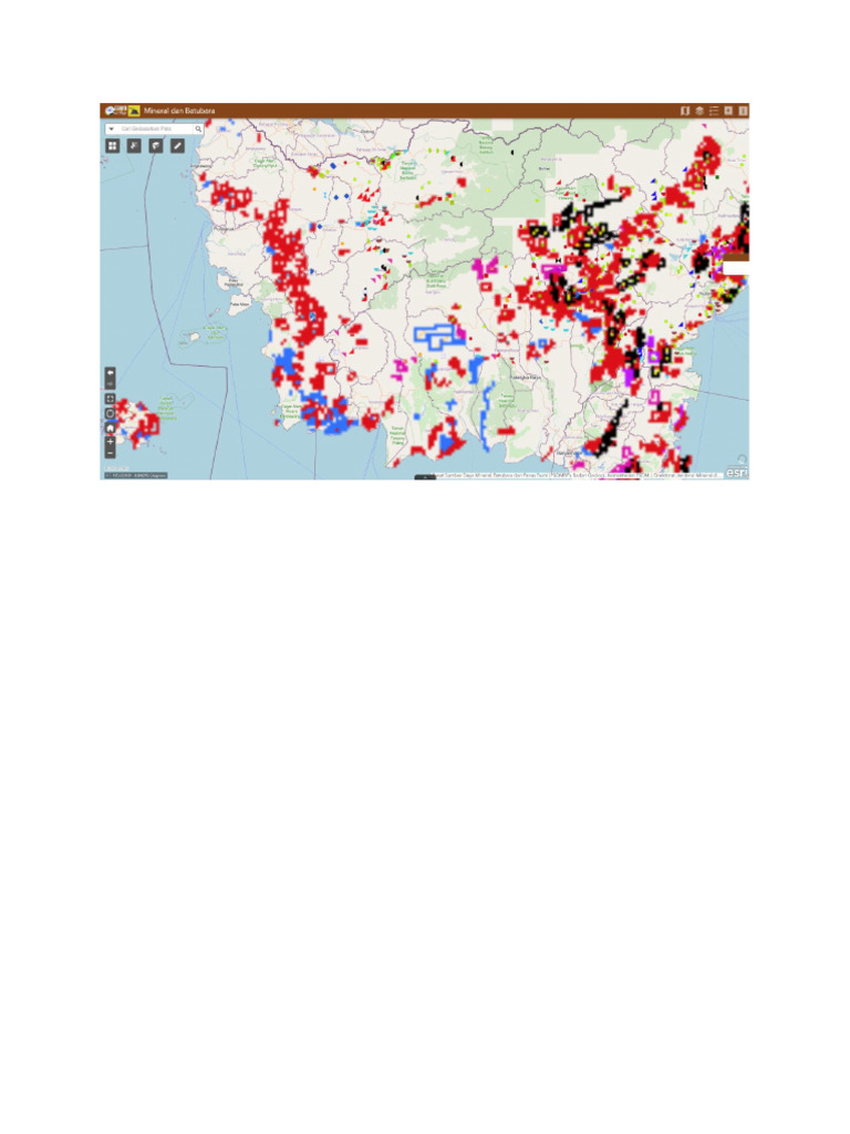 Kalimantan Coal Map - Part3 | PDF
